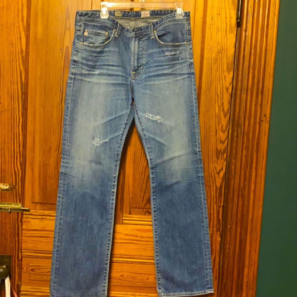 AG Men’s distressed jeans